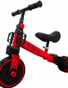 R-Sport Tricicleta multifunctionala 4 in 1 cu pedale detasabile P8 rosu varsta 2-5 ani roti din spuma EVA inaltime reglabila sarcina maxima admisa 25 kg