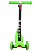 R-Sport Trotineta H1 verde ghidon reglabil cadru din aluminiu greutate admisa 50 kg