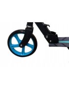 R-Sport Trotineta H4 albastra pliabila cu 2 roti din cauciuc ghidon reglabil greutate admisa 100 kg
