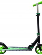 R-Sport Trotineta H4 verde pliabila cu 2 roti din cauciuc ghidon reglabil greutate admisa 100 kg