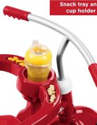 RADIO FLYER Tricicleta pentru copii 4 in 1 multifunctionala control al directiei sezut cu pozitie ajustabila copertina pentru protectie UV