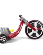 RADIO FLYER Tricicleta pentru copii Big Flyer stil chopper roti late scaun ajustabil in 3 pozitii ghidon cromat greutate admisa 29 kg