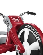 RADIO FLYER Tricicleta pentru copii Big Flyer stil chopper roti late scaun ajustabil in 3 pozitii ghidon cromat greutate admisa 29 kg