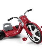RADIO FLYER Tricicleta pentru copii Big Flyer stil chopper roti late scaun ajustabil in 3 pozitii ghidon cromat greutate admisa 29 kg