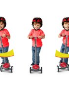 RADIO FLYER Trotineta EZ Glider cu roti din silicon baza antiderapanta ghidon reglabil greutate admisa 20 kg