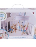 Rainbow Design Carusel muzical pentru patut Peter Rabbit