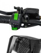 Ramiz ATV electric pentru copii Desert Storm Black Motor 800W baterie 48V20Ah panoul de bord iluminat cu afisaj viteza kilometraj si incarcare pornire la cheie cu marsarier cutie de viteze automata pana la 40 kmh