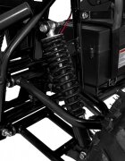 Ramiz ATV electric pentru copii Desert Storm Black Motor 800W baterie 48V20Ah panoul de bord iluminat cu afisaj viteza kilometraj si incarcare pornire la cheie cu marsarier cutie de viteze automata pana la 40 kmh