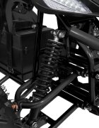 Ramiz ATV electric pentru copii Desert Storm Black Motor 800W baterie 48V20Ah panoul de bord iluminat cu afisaj viteza kilometraj si incarcare pornire la cheie cu marsarier cutie de viteze automata pana la 40 kmh