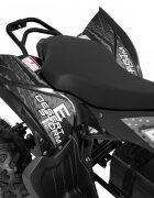 Ramiz ATV electric pentru copii Desert Storm Black Motor 800W baterie 48V20Ah panoul de bord iluminat cu afisaj viteza kilometraj si incarcare pornire la cheie cu marsarier cutie de viteze automata pana la 40 kmh
