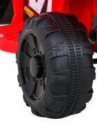 Ramiz Atv electric pentru copii Storm 68x43x41 cm rosu 25W cu lumini si panou audio
