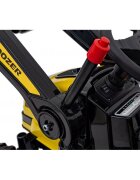 Ramiz Excavator electric pentru copii 70W galben cu brat mobil telecomanda roti Eva scaun tapitat sunete si lumini