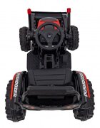 Ramiz Excavator electric pentru copii 70W rosu cu brat mobil telecomanda roti Eva scaun tapitat sunete si lumini