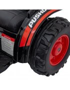 Ramiz Excavator electric pentru copii 70W rosu cu brat mobil telecomanda roti Eva scaun tapitat sunete si lumini