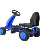 Ramiz Kart cu pedale si transmisie cu lant Go-kart Blue