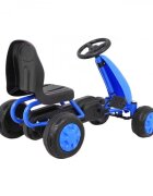 Ramiz Kart cu pedale si transmisie cu lant Go-kart Blue