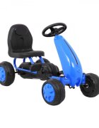 Ramiz Kart cu pedale si transmisie cu lant Go-kart Blue