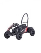 Ramiz Kart electric pentru copii Gokart Maighty Black putere 1000W48V baterie 48V12Ah vitexa maxima 30 kmh scaun reglabil frane hidraulice cu disc amortizoare anvelope gonflabile cu suspensii si scaun reglabil