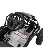 Ramiz Kart electric pentru copii Gokart Maighty Black putere 1000W48V baterie 48V12Ah vitexa maxima 30 kmh scaun reglabil frane hidraulice cu disc amortizoare anvelope gonflabile cu suspensii si scaun reglabil