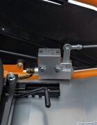 Ramiz Kart electric pentru copii Maighty Orange cu motor 1000W baterie 48V12Ah viteza maxima 30 kmh cu 3 moduri de viteza accesate la cheie frane hidraulice pe disc anvelope gonflabile cu suspensii si scaun reglabil
