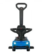Ramiz Masinuta copii de impins Lamborghini Aventador Blue cu maner parental detasabil sunete si lumini LED roti din cauciuc suport pentru picioare bara de protectie greutate maxima admisa 30 kg