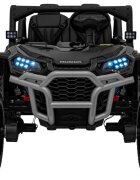 Ramiz Masinuta electrica 4x4 pentru copii Honda Black motor 4 x 120W baterie 24V9Ah cu telecomanda 2.4G 2 viteze panou audio lumini led amortizoare