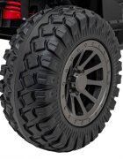 Ramiz Masinuta electrica 4x4 pentru copii Honda Black motor 4 x 120W baterie 24V9Ah cu telecomanda 2.4G 2 viteze panou audio lumini led amortizoare