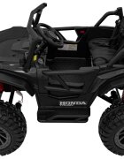 Ramiz Masinuta electrica 4x4 pentru copii Honda Black motor 4 x 120W baterie 24V9Ah cu telecomanda 2.4G 2 viteze panou audio lumini led amortizoare