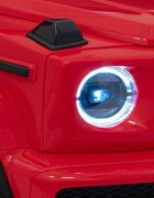 Ramiz Masinuta electrica 4x4 pentru copii Mercedes Benz G63 AMG XXL motor 4 x 200W baterie 24V7Ah panou audio buton de pornire slow start dimenesiune 159 x 97 x 81 cm