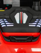 Ramiz Masinuta electrica de teren 4x4 pentru copii Buggy Red motor 4 x 200W baterie 2 x 12V10Ah slow start telecomanda 2.4 GHz cu 3 viteze suspensii panou audio integrat