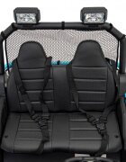 Ramiz Masinuta electrica pentru copii Buggy Faster Blue motor 2 x 150W baterie 24V10Ah telecomanda 2.4 GHz 3 viteze panou audio integrat amortizoare