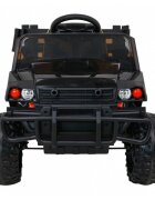 Ramiz Masinuta electrica pentru copii Farmer Pick-Up Negru 70W cu telecomanda scaun tapitat roti Eva deschidere usi telecomanda si lumini