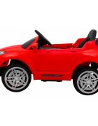 Ramiz Masinuta electrica pentru copii Turbo-S rosu 60W cu telecomanda sunete suspensii panou audio si roti din spuma Eva