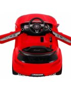 Ramiz Masinuta electrica pentru copii Turbo-S rosu 60W cu telecomanda sunete suspensii panou audio si roti din spuma Eva