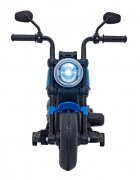 Ramiz Motocicleta electrica pentru copii Chopper Faster AHL008 78x30x55 cm albastru 20W cu lumini panou audio si indicator incarcare