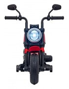 Ramiz Motocicleta electrica pentru copii Chopper Faster AHL008 78x30x55 cm rosu 20W cu lumini panou audio si indicator incarcare