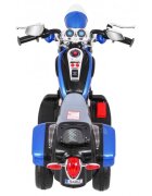 Ramiz Motocicleta electrica pentru copii Chopper NightBike albastru TR1501 cu lumini si panou audio 92x34x63 cm