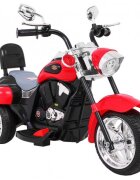 Ramiz Motocicleta electrica pentru copii Chopper NightBike rosu TR1501 cu lumini si panou audio 92x34x63 cm