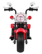 Ramiz Motocicleta electrica pentru copii Chopper NightBike rosu TR1501 cu lumini si panou audio 92x34x63 cm