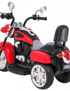 Ramiz Motocicleta electrica pentru copii Chopper NightBike rosu TR1501 cu lumini si panou audio 92x34x63 cm