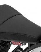 Ramiz Motocicleta electrica pentru copii Chopper Warrior Black motor de 350W cu doua baterii de 18V9Ah pornire prin buton cu rotile gonflabile panou audio integrat cu MP3 USB lumini LED sarcina maxima 80 kg