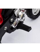 Ramiz Motocicleta electrica pentru copii Cross BDM0912 Rosu cu 2 roti ajutatoare lumini si panou audio