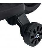 Ramiz Motocicleta electrica pentru copii Future QLS-805 cu 2 roti ajutatoare negru 25w cu luminis i panou audio 88x46x56 cm
