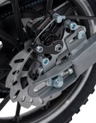 Ramiz Motocicleta electrica pentru copii Renegade 50R Red motor puternic de 500W viteza maxima 24 kmh baterie reincarcabila 36V9Ah suspensie transmisia pe lant anvelope gonflabile