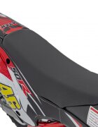Ramiz Motocicleta electrica pentru copii Renegade 50R Red motor puternic de 500W viteza maxima 24 kmh baterie reincarcabila 36V9Ah suspensie transmisia pe lant anvelope gonflabile