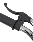 Ramiz Motocicleta electrica pentru copii Renegade 50R Red motor puternic de 500W viteza maxima 24 kmh baterie reincarcabila 36V9Ah suspensie transmisia pe lant anvelope gonflabile