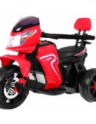 Ramiz Motocicleta electrica pentru copii rosu 20W cu lumini panou audio si maner parental