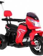 Ramiz Motocicleta electrica pentru copii rosu 20W cu lumini panou audio si maner parental
