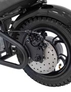 Ramiz Motocicleta electrica pentru copii Speed Power Black pornire la cheie motor 250W baterie 24V7Ah roti pneumatice scaun ergonomic din piele lumina frontala LED claxon muzica preinstalata pana la 80 kg