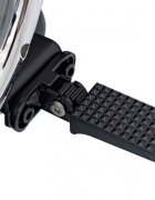 Ramiz Motocicleta electrica pentru copii Speed Power Black pornire la cheie motor 250W baterie 24V7Ah roti pneumatice scaun ergonomic din piele lumina frontala LED claxon muzica preinstalata pana la 80 kg